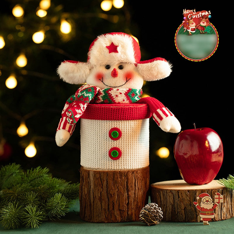 🎅Ventes de Noël - 50% DE RÉDUCTION🎄 Boîte cadeau de bonbons aux pommes de la Veille de Noël