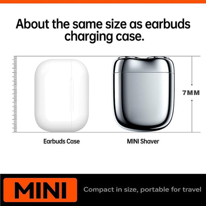 🔥🖤Früher Black Friday Sale: 50 % RABATT🎁🎉2024 Neues Upgrade Taschenrasierer USB Mini-Rasierer