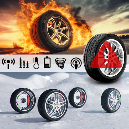 🔥Zeitlich begrenztes Angebot: 50% Rabatt🔥Solarbetriebenes Reifendruckkontrollsystem für vier Räder mit Echtzeit-Anzeige