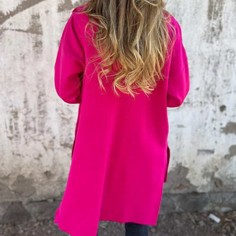 🔥🖤Black Friday Sale:50% Rabatt🔥Freizeitmode Langarm Kapuzenpullover-Jacke mit Reißverschluss