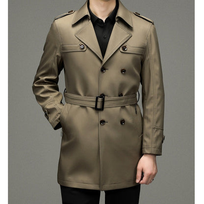 🔥Nur für kurze Zeit 50% Rabatt 🔥Herren Zweireiher Windbreaker Jacke