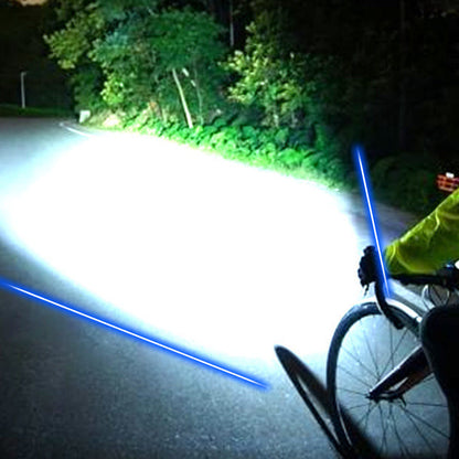 🔥Nur für kurze Zeit 50% Rabatt🔥Wasserdichte, wiederaufladbare LED-Fahrradlampe mit Clip
