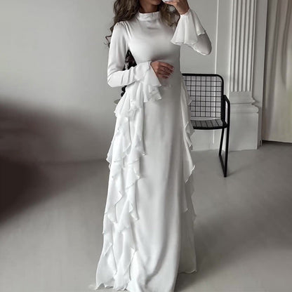 🔥🖤Black Friday Sale: 50% RABATT🔥Schickes, fließendes, glänzendes Kleid für Damen