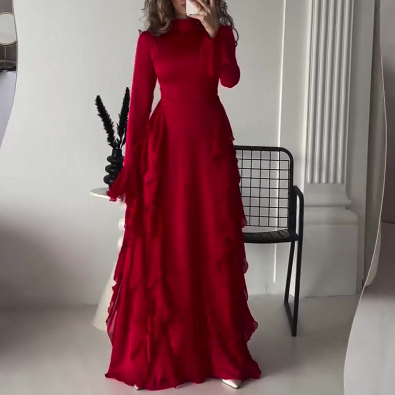 🔥🖤Black Friday Sale: 50% RABATT🔥Schickes, fließendes, glänzendes Kleid für Damen