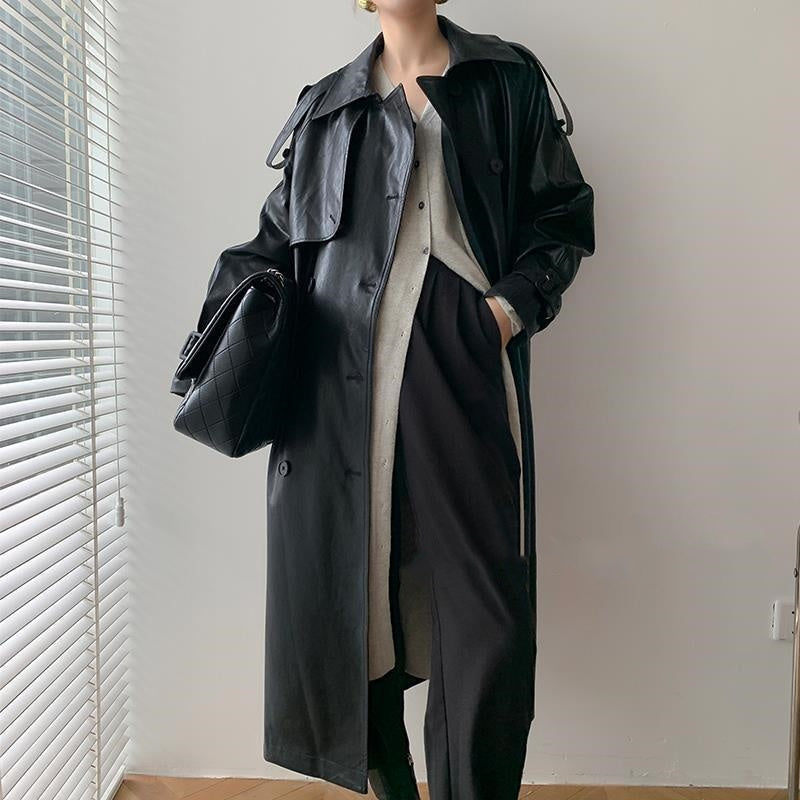 🔥Early Black Friday Sale:50% RABATT🔥Vintage Lederjacke für Damen