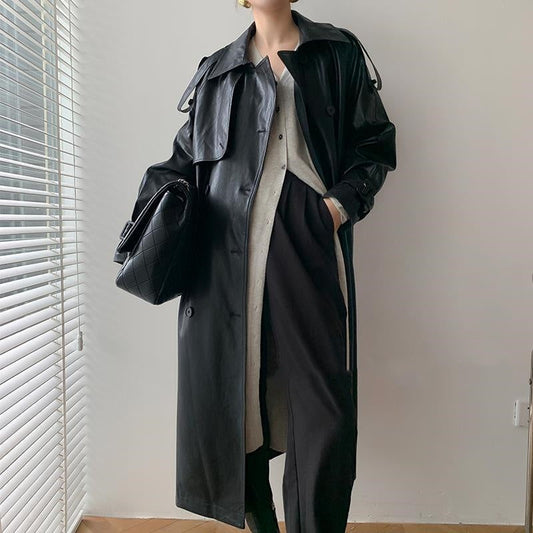 🔥Early Black Friday Sale:50% RABATT🔥Vintage Lederjacke für Damen