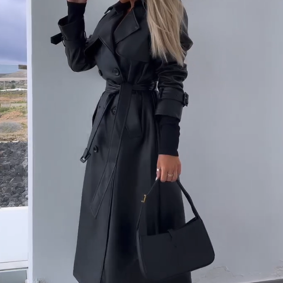 🔥Early Black Friday Sale:50% RABATT🔥Vintage Lederjacke für Damen