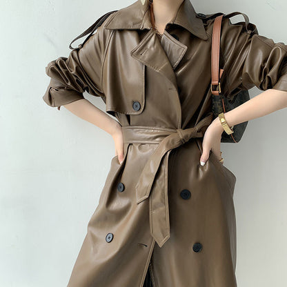 🔥Early Black Friday Sale:50% RABATT🔥Vintage Lederjacke für Damen