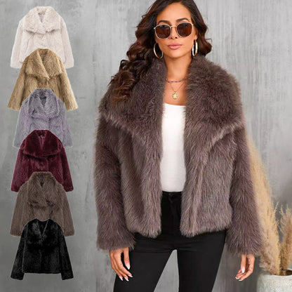 🔥🖤Vente anticipée Black Friday : 50 % de réduction🔥Prévente manteau de fourrure femme🔥Livraison gratuite