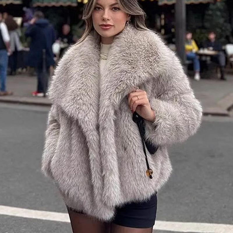 🔥🖤Vente anticipée Black Friday : 50 % de réduction🔥Prévente manteau de fourrure femme🔥Livraison gratuite