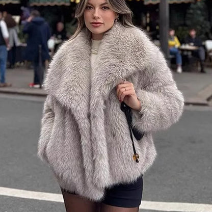 🔥🖤Vente anticipée Black Friday : 50 % de réduction🔥Prévente manteau de fourrure femme🔥Livraison gratuite