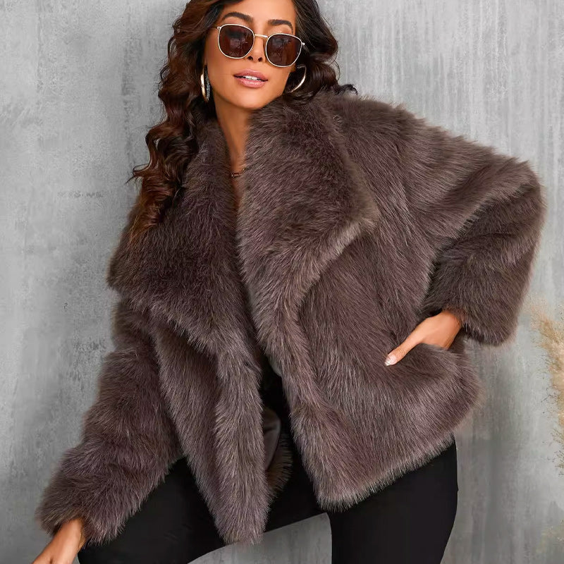 🔥🖤Vente anticipée Black Friday : 50 % de réduction🔥Prévente manteau de fourrure femme🔥Livraison gratuite