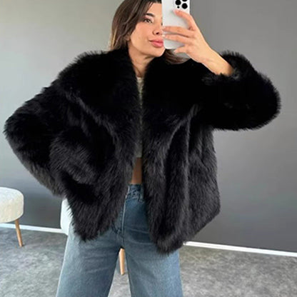 🔥🖤Vente anticipée Black Friday : 50 % de réduction🔥Prévente manteau de fourrure femme🔥Livraison gratuite