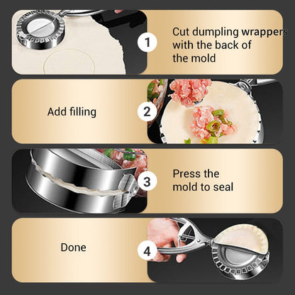 🔥🖤Soldes Black Friday : 50 % DE RÉDUCTION🔥Moule/pince à raviolis durable en acier inoxydable