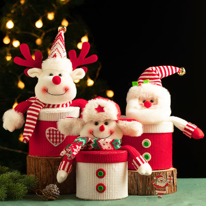 🎅Ventes de Noël - 50% DE RÉDUCTION🎄 Boîte cadeau de bonbons aux pommes de la Veille de Noël