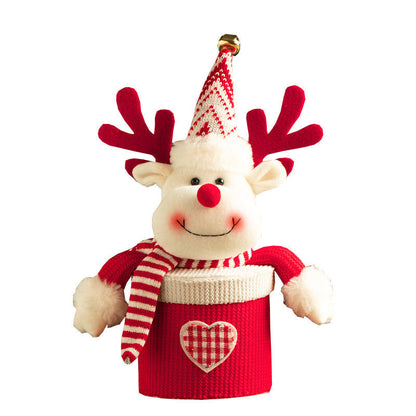 🎅Ventes de Noël - 50% DE RÉDUCTION🎄 Boîte cadeau de bonbons aux pommes de la Veille de Noël