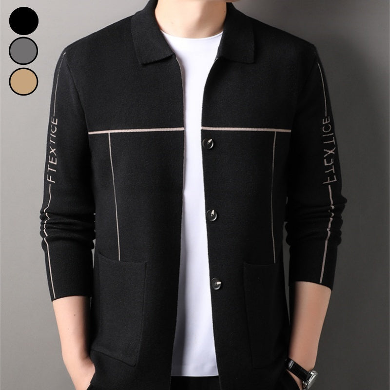 🔥🖤Black Friday Sale: 50% RABATT🔥Stylisches und bequemes Strickhemd für Herren