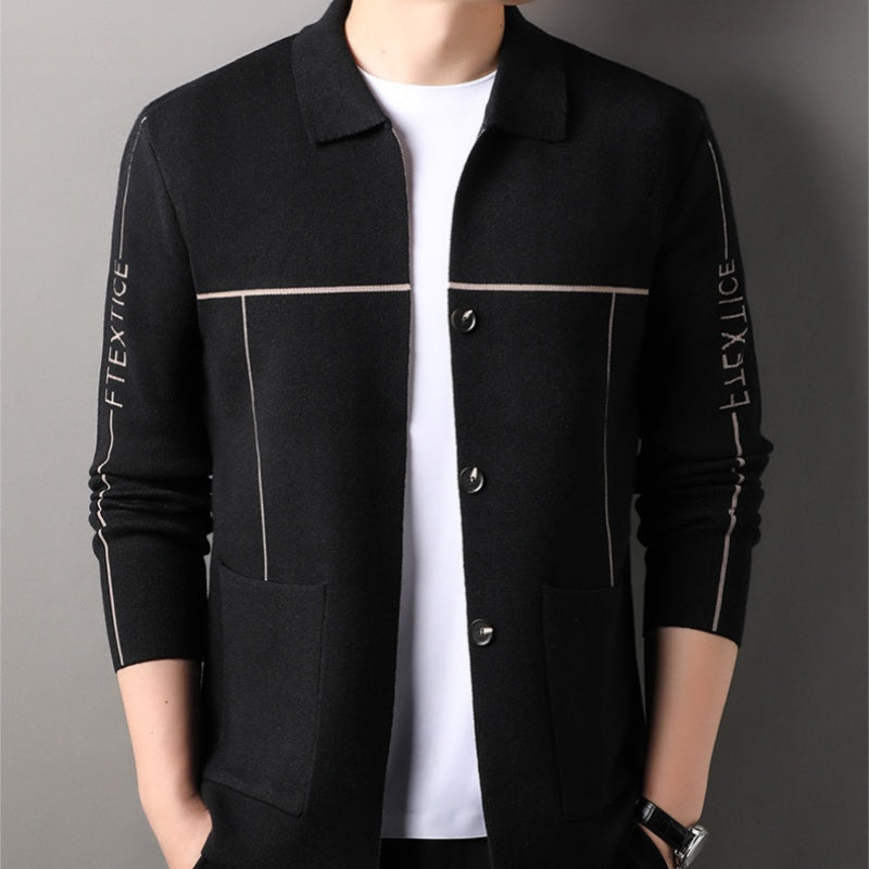 🔥🖤Black Friday Sale: 50% RABATT🔥Stylisches und bequemes Strickhemd für Herren
