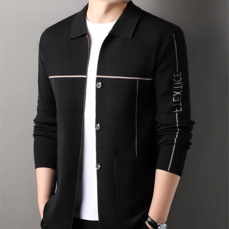 🔥🖤Black Friday Sale: 50% RABATT🔥Stylisches und bequemes Strickhemd für Herren